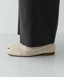 RODE SKO | 『MADE IN JAPAN』 スクエアメッシュフラットシューズ(バレエシューズ)