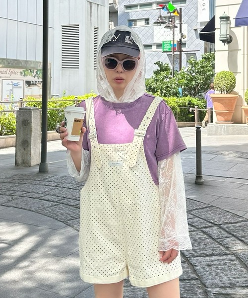 Alley Tokyo(アリートーキョー)の「ウォッシュ加工ショートBig T(Tシャツ/カットソー・レディース・ラベンダー/ブラック/ピンク・FREE)」の20枚目の写真