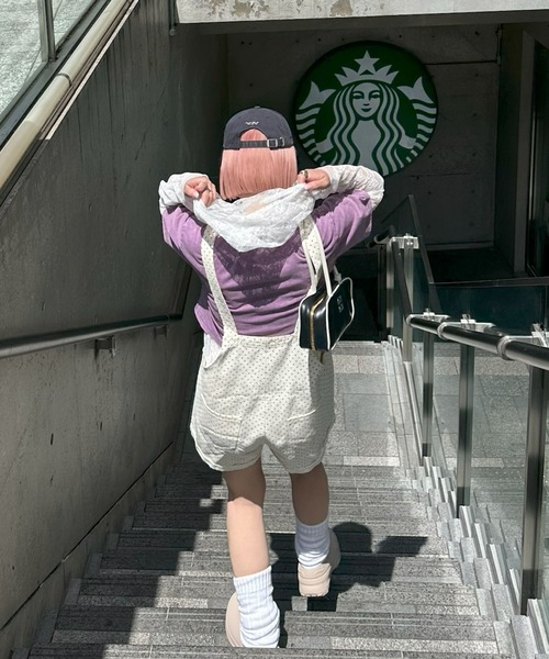 Alley Tokyo(アリートーキョー)の「ウォッシュ加工ショートBig T(Tシャツ/カットソー・レディース・ラベンダー/ブラック/ピンク・FREE)」の21枚目の写真