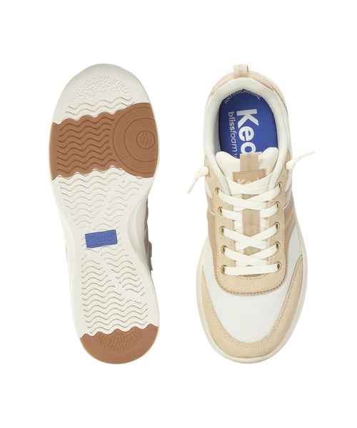Keds(ケッズ)の「Keds ケッズ ブリスウォーク ウーバル メッシュ/スエード/レザー ナチュラルホワイト(スニーカー・レディース・オフホワイト・22.5cm/23.5cm/25.0cm/23.0cm/24.0cm/24.5cm)」の5枚目の写真