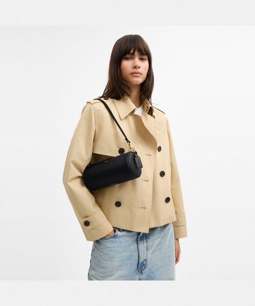 COACH（コーチ）の「バレル バッグ（ショルダーバッグ・レディース・ブラック系その他・ONE）」の3枚目の写真