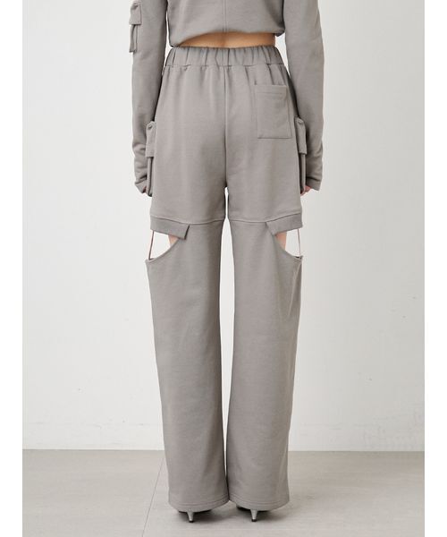 SORIN(ソリン )の「Slit Design Sweat Pants/スリットデザイン スウェットパンツ(スウェットパンツ・レディース・オフホワイト/カーキ/ブラック・36/38)」の19枚目の写真