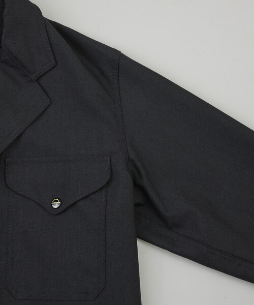 FILSON(フィルソン)の「FILSON/フィルソン 【Japan Exclusive】Notch Lapel Model : The Modernist Produced by 金子恵治(テーラードジャケット・メンズ・チャコールグレー/ブラック・X-LARGE/LARGE/MEDIUM/SMALL)」の5枚目の写真