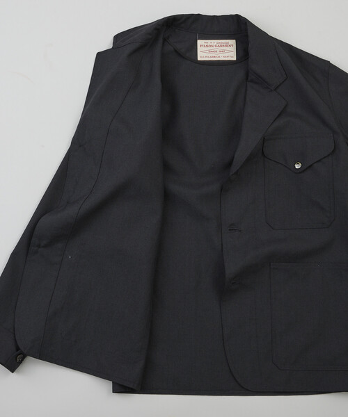 FILSON(フィルソン)の「FILSON/フィルソン 【Japan Exclusive】Notch Lapel Model : The Modernist Produced by 金子恵治(テーラードジャケット・メンズ・チャコールグレー/ブラック・X-LARGE/LARGE/MEDIUM/SMALL)」の10枚目の写真