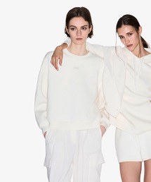 ARMANI EXCHANGE | 【A|X アルマーニ エクスチェンジ】WE ロゴパッチ ラウンドネックスウェットプルオーバー(スウェット)