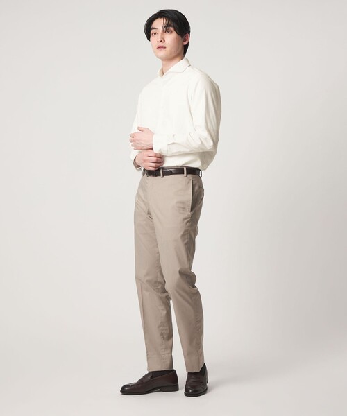 A DAY IN THE LIFE UNITED ARROWS（アデイインザライフユナイテッドアローズ）の「サッカー カッタウェイカラーシャツ＜A DAY IN THE LIFE＞（シャツ/ブラウス・メンズ・ネイビー/コバルトブルー/その他1/ホワイト・S/L/M/XL）」の10枚目の写真