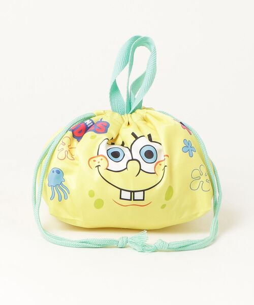 THE BAREFOOT(ベアフット)の「【 Sponge Bob / スポンジ・ボブ 】 ランチ巾着 SKE(お弁当箱・レディース・その他1・FREE)」の1枚目の写真