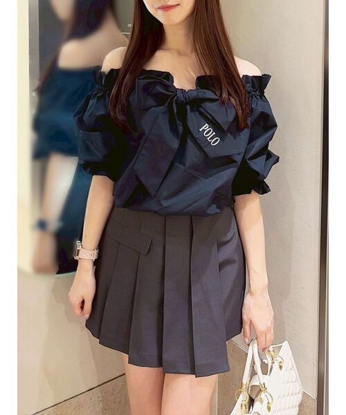 dazzlin(ダズリン)の「プリーツラップミニスカート(スカート・レディース・ベージュ/その他1/チャコールグレー・SMALL/MEDIUM)」の18枚目の写真