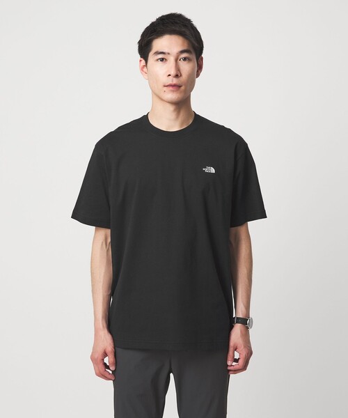 THE NORTH FACE（ザノースフェイス）の「＜THE NORTH FACE＞ショートスリーブ フラッシュドライ ヌプシ Tシャツ（Tシャツ/カットソー・メンズ・ベージュ/オフホワイト/ブラック・XL/L/S/M）」の22枚目の写真