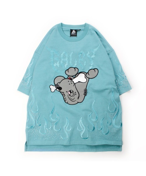 GALFY(ガルフィー)の「GALFY-ファイヤーピカピカTee(Tシャツ/カットソー・メンズ・ブラック/ブルー・XL/L)」の22枚目の写真