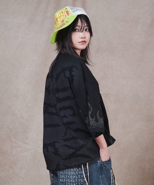 GALFY(ガルフィー)の「GALFY-ファイヤーピカピカTee(Tシャツ/カットソー・メンズ・ブラック/ブルー・XL/L)」の11枚目の写真