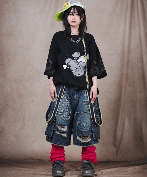 GALFY(ガルフィー)の「GALFY-ファイヤーピカピカTee(Tシャツ/カットソー・メンズ・ブラック/ブルー・XL/L)」の12枚目の写真