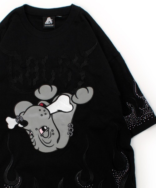 GALFY(ガルフィー)の「GALFY-ファイヤーピカピカTee(Tシャツ/カットソー・メンズ・ブラック/ブルー・XL/L)」の19枚目の写真