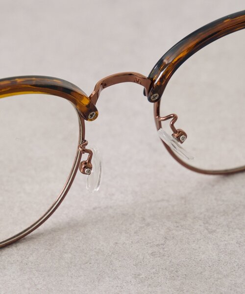 mystic（ミスティック）の「マーブルハーフリムメガネ（メガネ・レディース・ブラウン・ONE SIZE）」の13枚目の写真