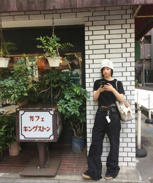 AAKAM(アーカム)の「Circle Studded Belt (Black)(ベルト・レディース・その他・FREE)」の12枚目の写真