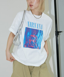 PUBLUX/パブリュクス NIRVANA SLIVER バンドTシャツ 限定展開