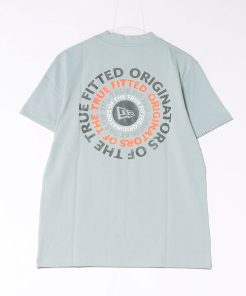 NEW ERA(ニューエラ)の「NEW ERA/ニューエラ 半袖 Tシャツ ミッドネック 鹿の子 吸汗速乾 UVカット 抗菌 14859917/14859918/14859919(Tシャツ/カットソー・メンズ・ホワイト/グレー/ブラック・L/M/XXL/XL)」の19枚目の写真
