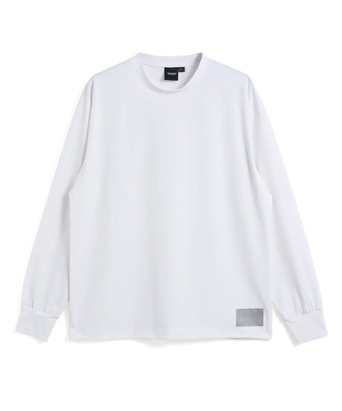 TAION(タイオン)の「【TAION(タイオン)】〈ユニセックス〉ファンクションT UV 接触冷感 抗菌 速乾 ストレッチ ロングスリーブ Tシャツ(Tシャツ/カットソー・メンズ・ダークネイビー/ホワイト/ライトグレー/チャコール/ブラック/カーキ・S/M/L/XL/2XL/XS/3XL)」の21枚目の写真