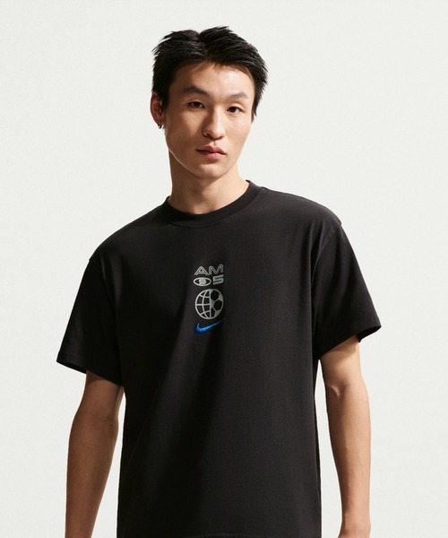NIKE(ナイキ)の「NIKE AS U NSW LSE AM95 REFLECTIVE SS TEE / ナイキ NSW LSE AM95 リフレクティブ T-シャツ 【SP】(Tシャツ/カットソー・メンズ・ブラック/ホワイト・XXL/XL/L/M/S)」の1枚目の写真