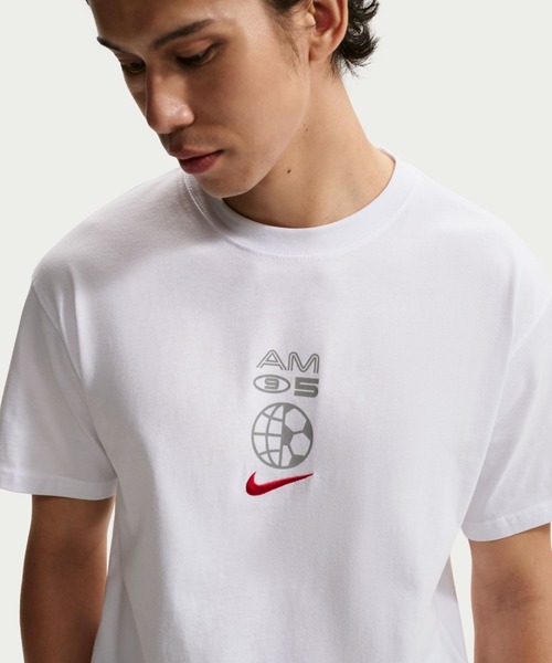 NIKE(ナイキ)の「NIKE AS U NSW LSE AM95 REFLECTIVE SS TEE / ナイキ NSW LSE AM95 リフレクティブ T-シャツ 【SP】(Tシャツ/カットソー・メンズ・ブラック/ホワイト・XXL/XL/L/M/S)」の7枚目の写真