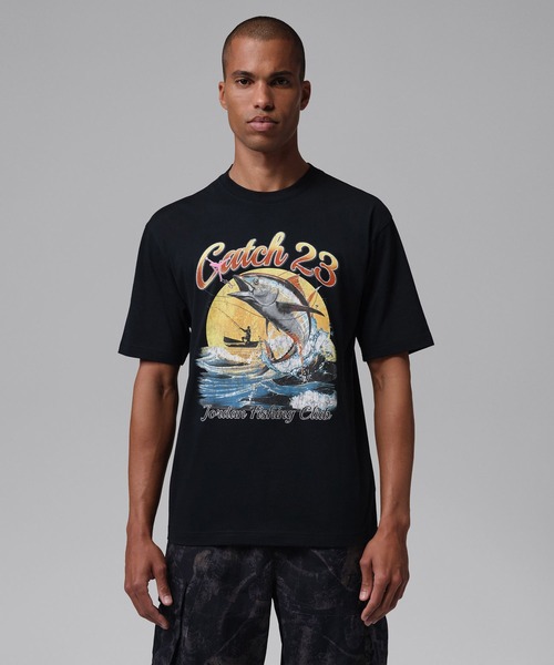JORDAN BRAND(ジョーダンブランド)の「JORDAN BRAND M J NC FISH GFX SS CREW / ジョーダン ブランド ジョーダン NC フィッシュ GFX ショートスリーブ クルー / NIKE【SP】(Tシャツ/カットソー・メンズ・ブラック/ホワイト・XXL/M/L/XL/S)」の5枚目の写真
