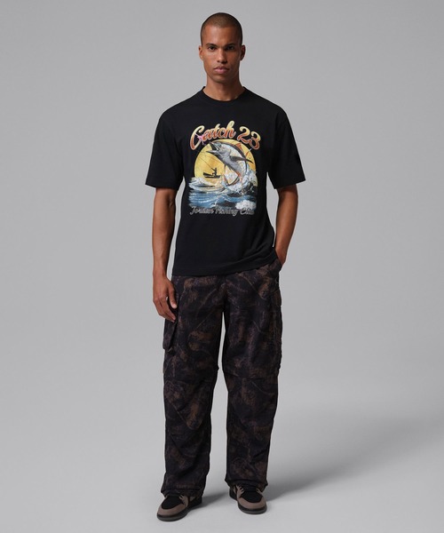 JORDAN BRAND(ジョーダンブランド)の「JORDAN BRAND M J NC FISH GFX SS CREW / ジョーダン ブランド ジョーダン NC フィッシュ GFX ショートスリーブ クルー / NIKE【SP】(Tシャツ/カットソー・メンズ・ブラック/ホワイト・XXL/M/L/XL/S)」の12枚目の写真