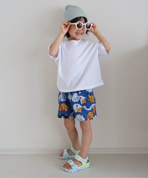 BREEZE(ブリーズ)の「BREEZY CATS 総柄パンツ(その他パンツ・キッズ・カーキ/ネイビー・80/90/100/110/120/130/140)」の3枚目の写真