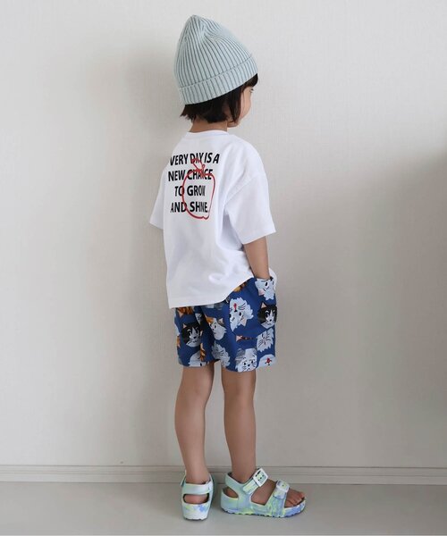 BREEZE(ブリーズ)の「BREEZY CATS 総柄パンツ(その他パンツ・キッズ・カーキ/ネイビー・80/90/100/110/120/130/140)」の4枚目の写真