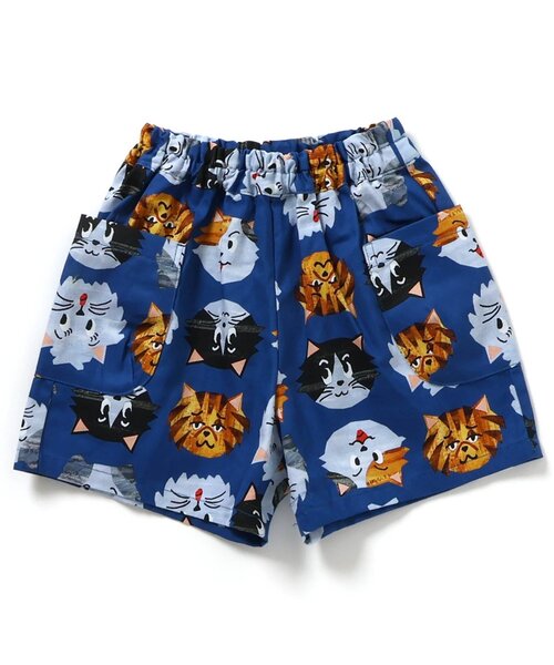 BREEZE(ブリーズ)の「BREEZY CATS 総柄パンツ(その他パンツ・キッズ・カーキ/ネイビー・80/90/100/110/120/130/140)」の9枚目の写真
