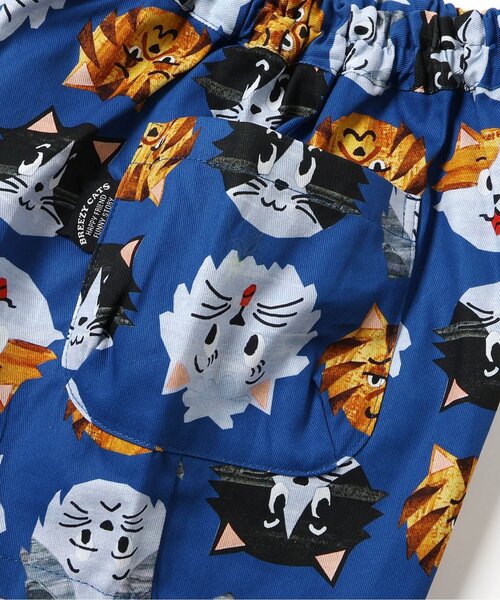 BREEZE(ブリーズ)の「BREEZY CATS 総柄パンツ(その他パンツ・キッズ・カーキ/ネイビー・80/90/100/110/120/130/140)」の12枚目の写真