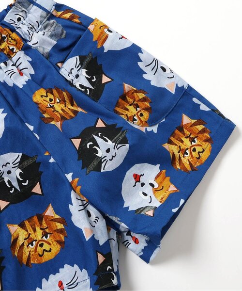 BREEZE(ブリーズ)の「BREEZY CATS 総柄パンツ(その他パンツ・キッズ・カーキ/ネイビー・80/90/100/110/120/130/140)」の15枚目の写真