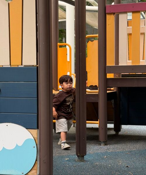 BROWNBREATH KIDS(ブラウンブレスキッズ)の「KIDS TAG COTTON SHORTS - M/GREY(その他パンツ・レディース・その他・110/120/130/140/150)」の6枚目の写真