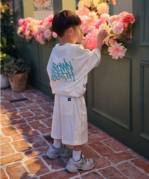 BROWNBREATH KIDS(ブラウンブレスキッズ)の「KIDS TAG COTTON SHORTS - M/GREY(その他パンツ・レディース・その他・110/120/130/140/150)」の7枚目の写真