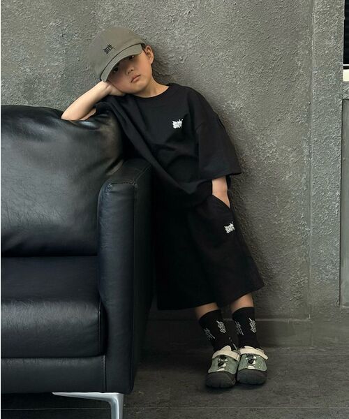BROWNBREATH KIDS(ブラウンブレスキッズ)の「KIDS TAG COTTON SHORTS - M/GREY(その他パンツ・レディース・その他・110/120/130/140/150)」の9枚目の写真