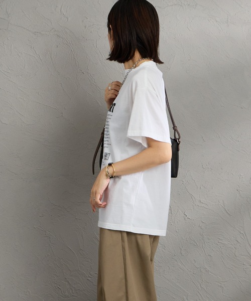 THE SHINZONE（ザ　シンゾーン）の「[THE SHINZONE/ザ シンゾーン] JAZZ CONCERT プリントTシャツ（Tシャツ/カットソー・レディース・ホワイト/グレー・0）」の21枚目の写真