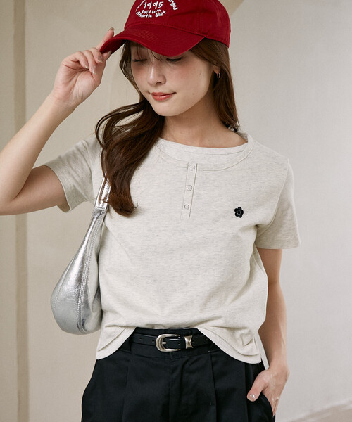 MARY QUANT × PUBLUX/マリークワント レイヤード風 コンパクト