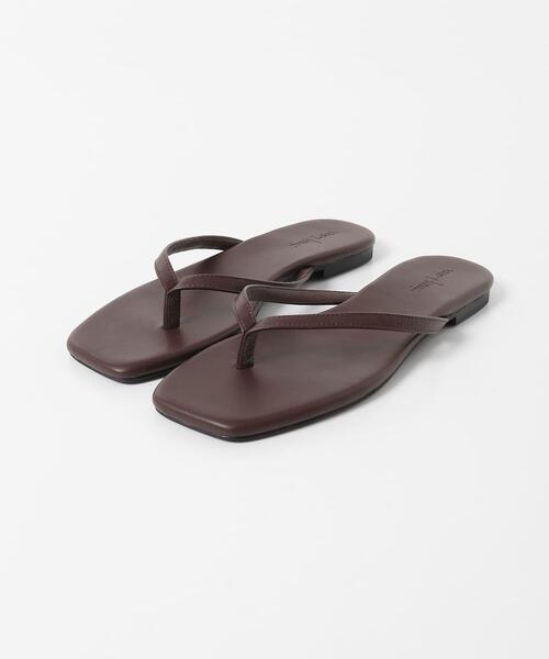 URBAN RESEARCH Sonny Label(アーバンリサーチサニーレーベル)の「軽量フラットトングサンダル(サンダル・レディース・ベージュ/ブラック/ブラウン・LARGE/SMALL/MEDIUM)」の20枚目の写真