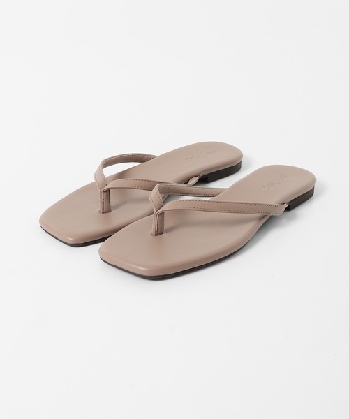 URBAN RESEARCH Sonny Label（アーバンリサーチサニーレーベル）の「軽量フラットトングサンダル（サンダル・レディース・ベージュ/ブラック/ブラウン・LARGE/SMALL/MEDIUM）」の13枚目の写真