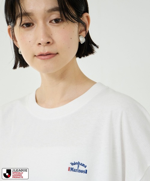 Mac-House(マックハウス)の「【Jリーグ】横浜Fマリノス デザインTシャツJリーグ /YOKOHAMA F・MARINOS(Tシャツ/カットソー・メンズ・チャコールグレー/ホワイト・L/M)」の4枚目の写真