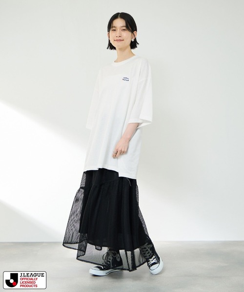 Mac-House(マックハウス)の「【Jリーグ】横浜Fマリノス デザインTシャツJリーグ /YOKOHAMA F・MARINOS(Tシャツ/カットソー・メンズ・チャコールグレー/ホワイト・L/M)」の5枚目の写真