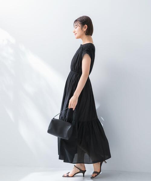 URBAN RESEARCH ROSSO WOMEN(アーバンリサーチ ロッソ)の「『WEB限定』コットンボイルワンピース(ワンピース・レディース・ラベンダー/ブルー/ブラック/ブラウン・38/36)」の13枚目の写真