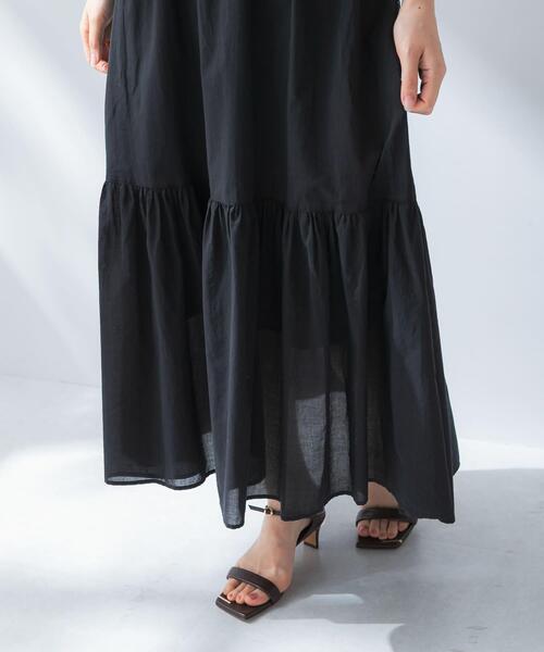 URBAN RESEARCH ROSSO WOMEN(アーバンリサーチ ロッソ)の「『WEB限定』コットンボイルワンピース(ワンピース・レディース・ラベンダー/ブルー/ブラック/ブラウン・38/36)」の22枚目の写真