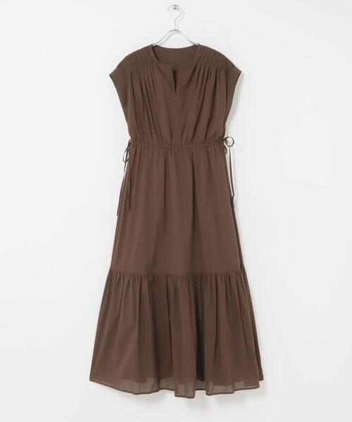 URBAN RESEARCH ROSSO WOMEN(アーバンリサーチ ロッソ)の「『WEB限定』コットンボイルワンピース(ワンピース・レディース・ラベンダー/ブルー/ブラック/ブラウン・38/36)」の11枚目の写真