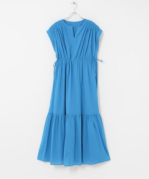 URBAN RESEARCH ROSSO WOMEN(アーバンリサーチ ロッソ)の「『WEB限定』コットンボイルワンピース(ワンピース・レディース・ラベンダー/ブルー/ブラック/ブラウン・38/36)」の16枚目の写真