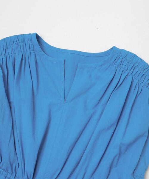 URBAN RESEARCH ROSSO WOMEN(アーバンリサーチ ロッソ)の「『WEB限定』コットンボイルワンピース(ワンピース・レディース・ラベンダー/ブルー/ブラック/ブラウン・38/36)」の17枚目の写真