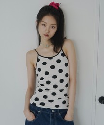 FEKETE | polka camisole / ドットキャミソール(キャミソール)