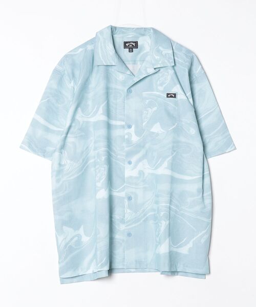 BILLABONG（ビラボン）の「ビラボン BILLABONG アウトドアカジュアル 半袖シャツ SUBMERSIBLE SHIRTS（シャツ/ブラウス・メンズ・ブルー・LL/M/L）」の9枚目の写真