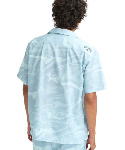 BILLABONG（ビラボン）の「ビラボン BILLABONG アウトドアカジュアル 半袖シャツ SUBMERSIBLE SHIRTS（シャツ/ブラウス・メンズ・ブルー・LL/M/L）」の2枚目の写真