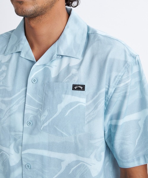 BILLABONG（ビラボン）の「ビラボン BILLABONG アウトドアカジュアル 半袖シャツ SUBMERSIBLE SHIRTS（シャツ/ブラウス・メンズ・ブルー・LL/M/L）」の5枚目の写真