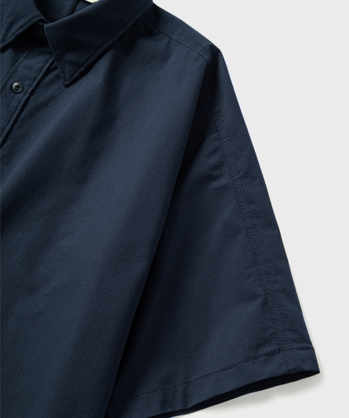 NONBLANK(ノンブランク)の「ヒドゥンボタンダウンシャツ_ダークネイビー(シャツ/ブラウス・レディース・その他・MEDIUM/LARGE/X-LARGE)」の5枚目の写真